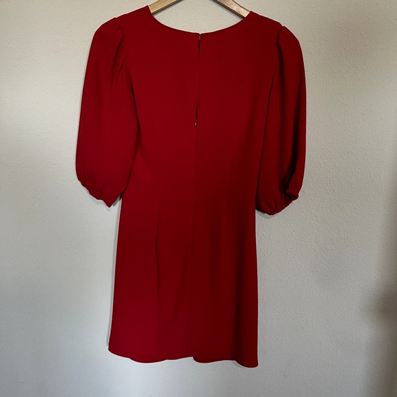 REVOLVE Amanda Uprichard Susannah Red  Mini Dress Sz Small - Picture 6 of 8